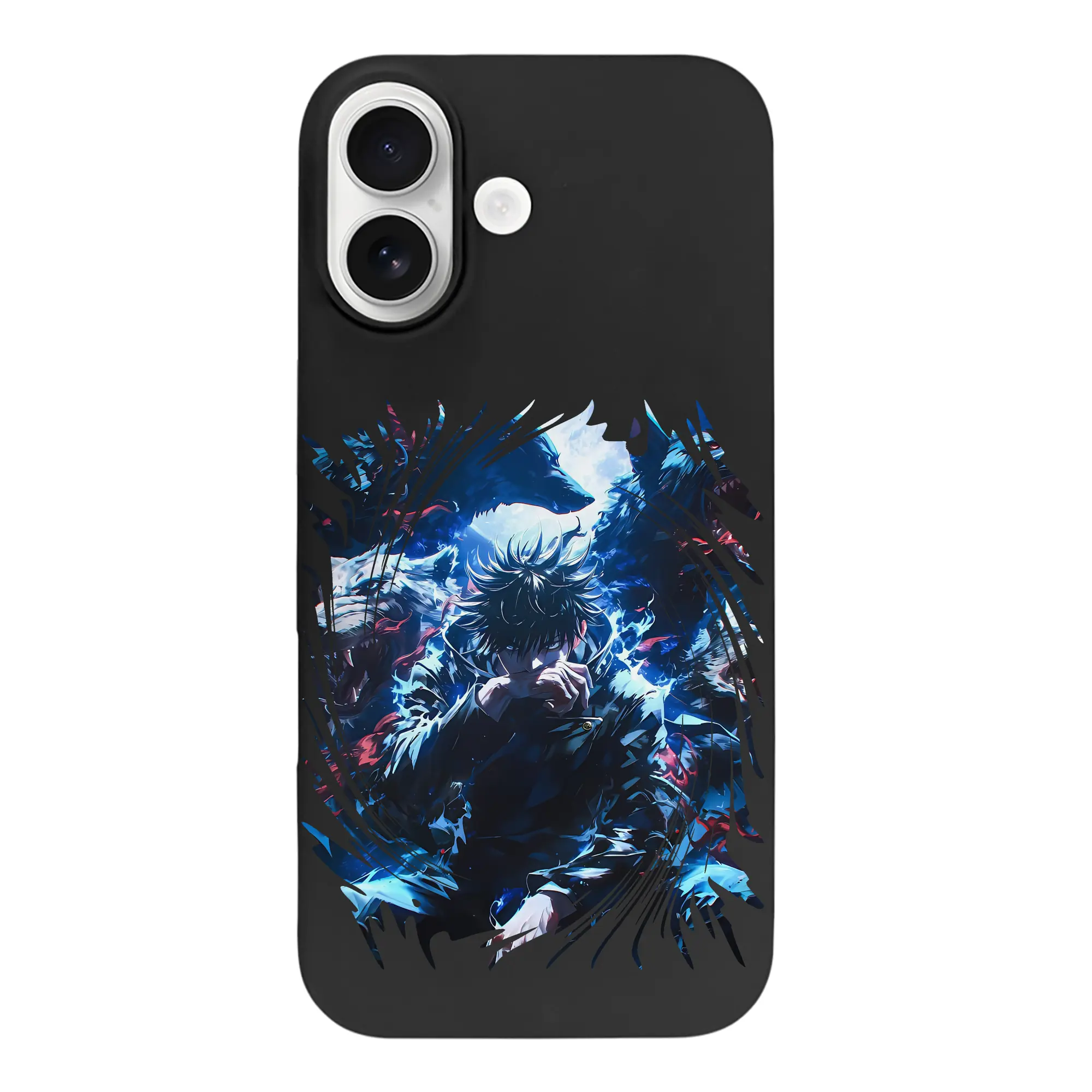 呪術廻戦 グッズ,伏黒 恵 - iPhone 17 シリーズ シリコンケース 薄型 耐衝撃 指紋防止 ソフトタッチカバー 精密フィット 傷防止 保護ケース iPhone 17/17 Air/17 Pro/17 Pro Max 対応